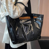 Women's PU Leather Handbags Large Capacity Tote Bags
