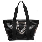 Women's PU Leather Handbags Large Capacity Tote Bags