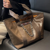 Women's PU Leather Handbags Large Capacity Tote Bags