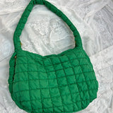 Casual Crossbody Bag Women's Solid Bags Capacity Shopping Handbag