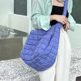 Casual Crossbody Bag Women's Solid Bags Capacity Shopping Handbag