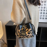 Leopard Patchwork High-quality Underarm Bag GF4870