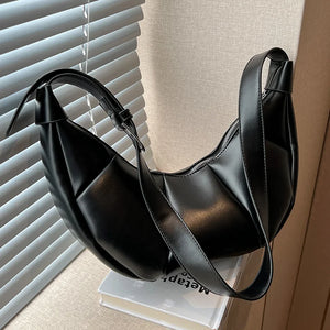 Large Capacity Crossbody Bag Pleated 8P0115