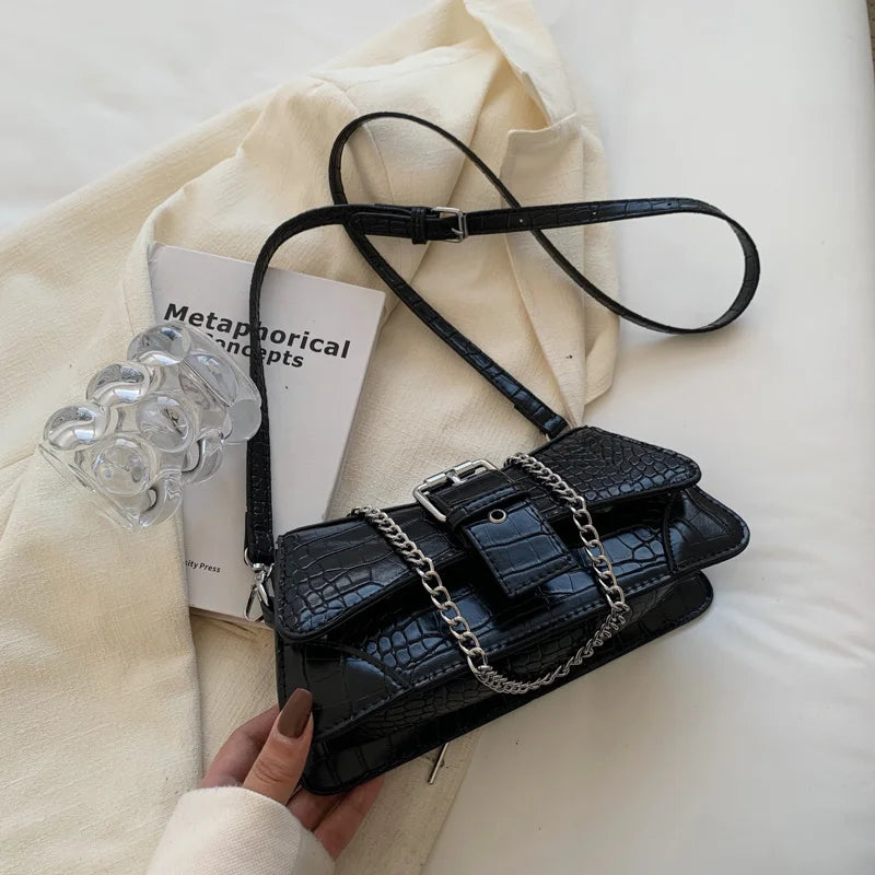 PU Leather Bag Women Shoulder Crossbody High Quality Female 8P0124
