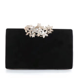 Flower Diamond Handbag Rhinestone Evening Bag GF4902