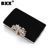 Flower Diamond Handbag Rhinestone Evening Bag GF4902