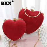 High Chain Solid Women's Handbag Evening Party Shoulder Bags
