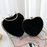 High Chain Solid Women's Handbag Evening Party Shoulder Bags