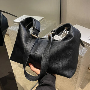PU Leather Handbag Women's Large Capacity Shoulder Messenger Bag