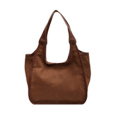 Patchwork Canvas Tote Shoulder Bag for Women