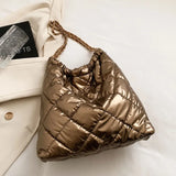 PU Leather Shoulder Bag for Women Large Capacity Casual Handbag