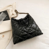 PU Leather Shoulder Bag for Women Large Capacity Casual Handbag