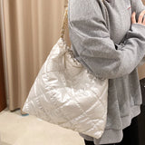 PU Leather Shoulder Bag for Women Large Capacity Casual Handbag