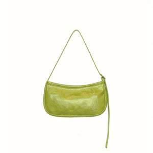 Versatile PU Leather Shoulder Bag for Women - Zipper Handbag