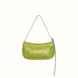 Versatile PU Leather Shoulder Bag for Women - Zipper Handbag
