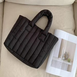 Large Capacity Women's Handbag for Shopping, Underarm Female Bags