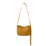 Tassel Women's Bag Wide Shoulder Strap Handbag Large Capacity