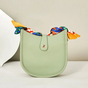 High Solid PU Leather Women's Handbags y2k Crossbody