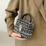 Autumn Winter Women's Small Square Messenger Bag