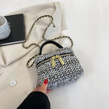 Autumn Winter Women's Small Square Messenger Bag