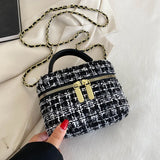 Autumn Winter Women's Small Square Messenger Bag