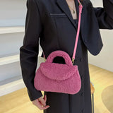 Casual Plush Minority HandBag Women's Crossbody Bag