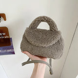 Casual Plush Minority HandBag Women's Crossbody Bag