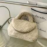 Casual Plush Minority HandBag Women's Crossbody Bag