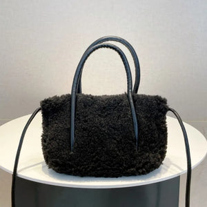 Plush Solid Handbag for Women GF4763
