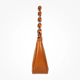 Y2k Solid Chain PU Leather Handbags for Women