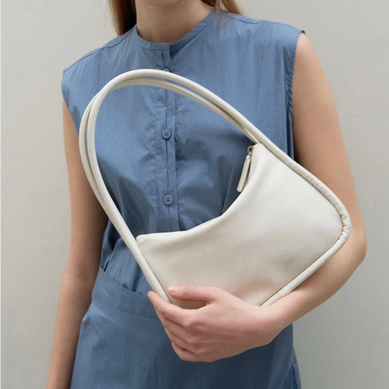Woman Spring Small Handbag PU Leather Crossbody Shoulder Bag