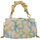 Patchwork High Chain Shoulder Women's Bag 8P0126