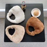 Women's Plush Bags Versatile Protable High Solid Wallet Female Handbag