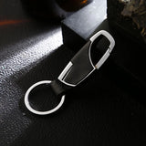 Metallic Leather Key Chain Holder Organizer for Men