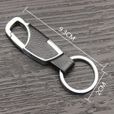 Metallic Leather Key Chain Holder Organizer for Men