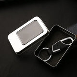 Metallic Leather Key Chain Holder Organizer for Men