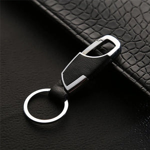 Metallic Leather Key Chain Holder Organizer for Men