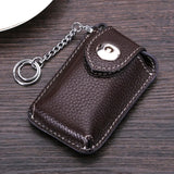 Key Holder Wallet Leather Men Key Organizer Bag Car Keys