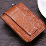 Key Holder Wallet Leather Men Key Organizer Bag Car Keys