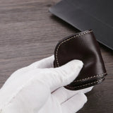 Real Leather Smart Key Holder Car Key Wallet Organizer