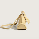 Beaded Chain PU Leather Women's Handbags Crossbody Bags