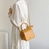 Leisure PU Leather Handbags For Women Shoulder Crossbody Bags
