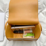 Leisure PU Leather Handbags For Women Shoulder Crossbody Bags