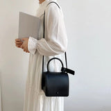 Leisure PU Leather Handbags For Women Shoulder Crossbody Bags