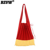 Pleated Large Capacity Women's Handbag