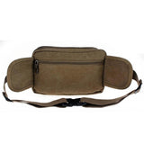Casual Canvas Messenger Bags Waist Packs Portable Vintage Men Waist Bags