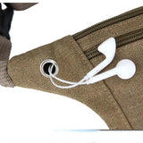 Men's Waist Pack Outdoor Sports Bag Fitness Running Chest Bag