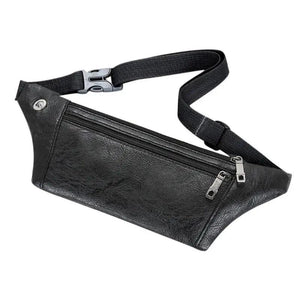 Retro PU Leather Phone Pouch Crossbody Fanny Pack For Men
