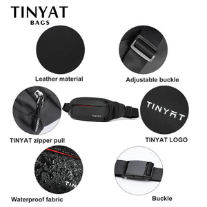 Canvas Waist Bag Large Phone Belt Pouch