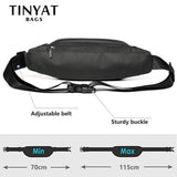 Canvas Waist Bag Large Phone Belt Pouch